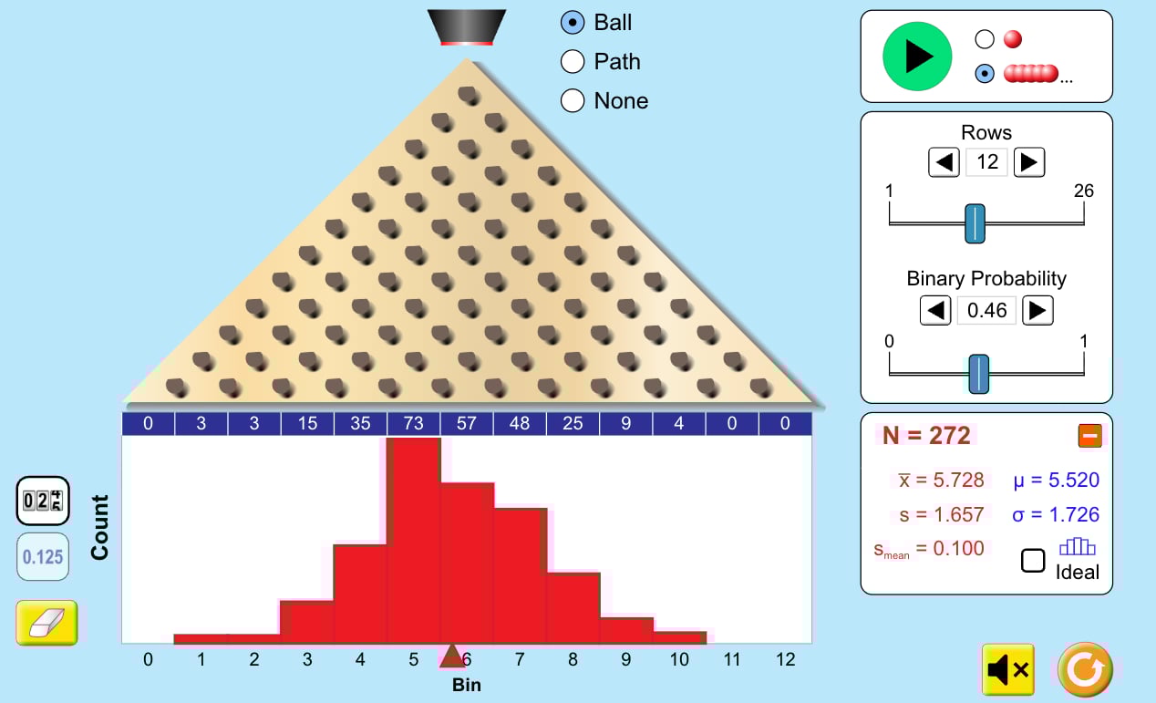 Plinko odds simulator